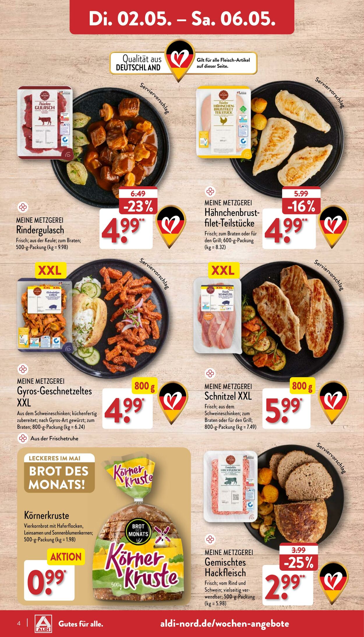 Prospekt Aldi-Nord 02.05.2023 - 06.05.2023