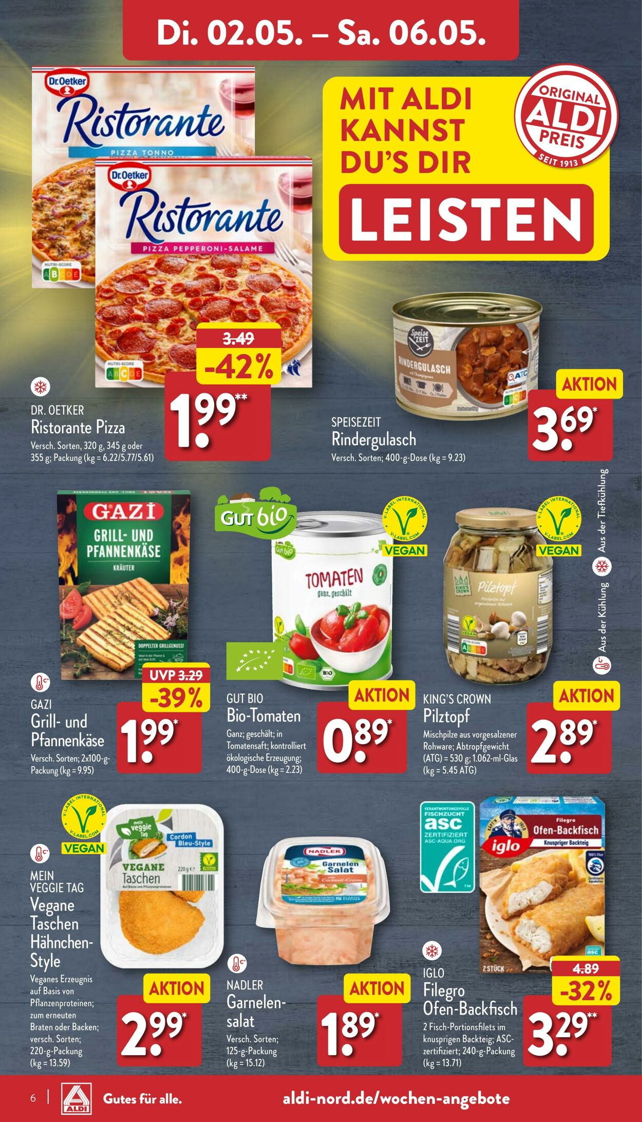 Prospekt Aldi-Nord 02.05.2023 - 06.05.2023