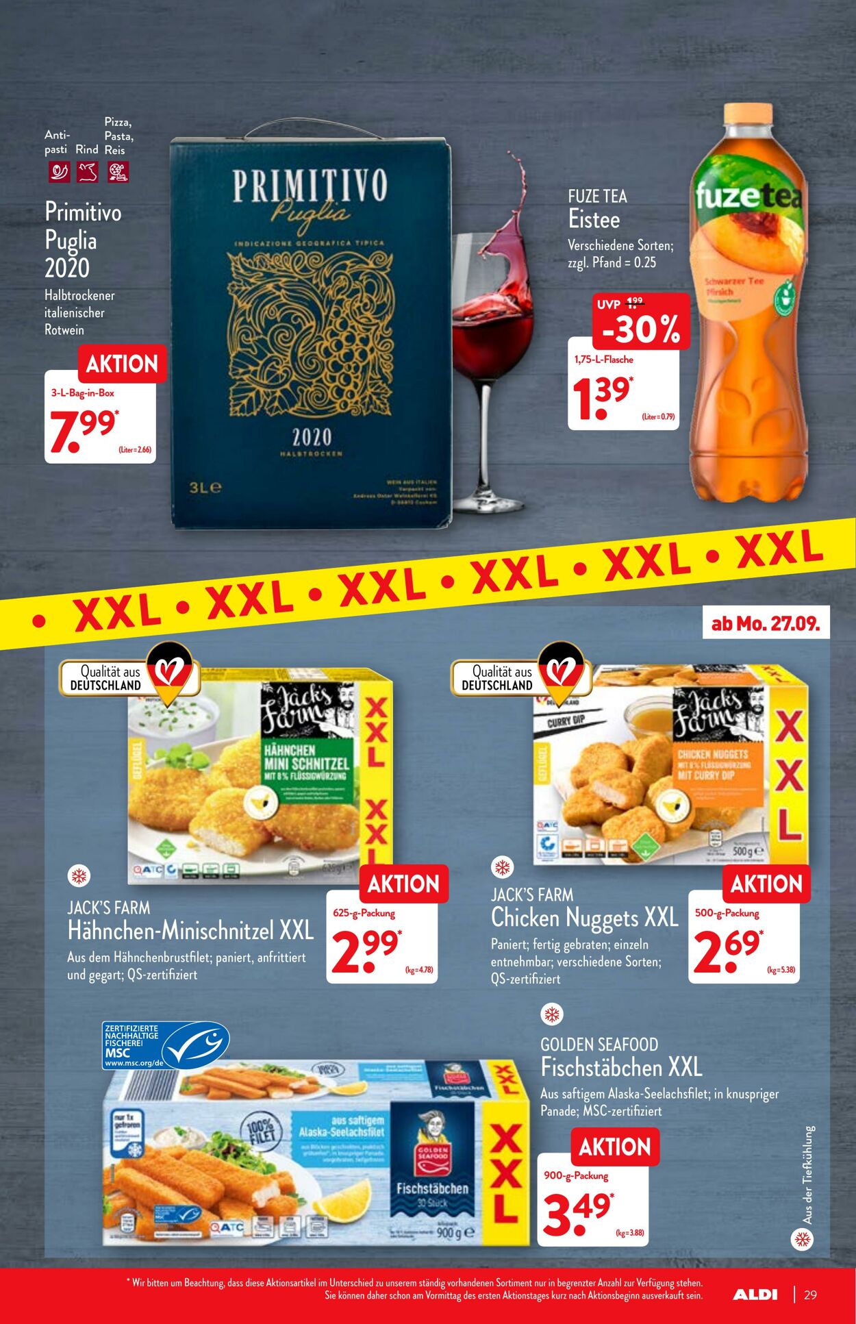 Prospekt Aldi-Nord 27.09.2021 - 02.10.2021