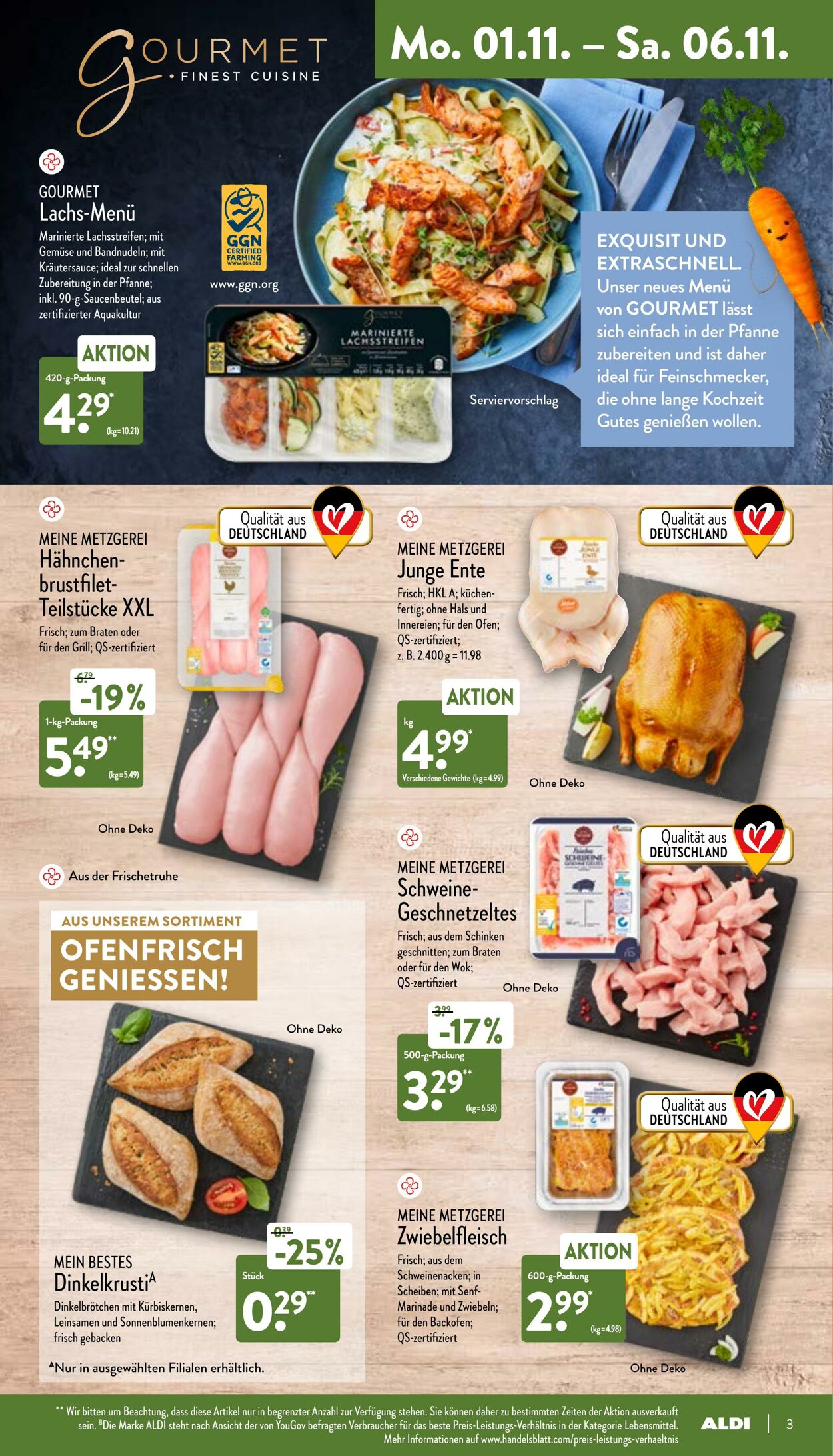 Prospekt Aldi-Nord 01.11.2021 - 06.11.2021