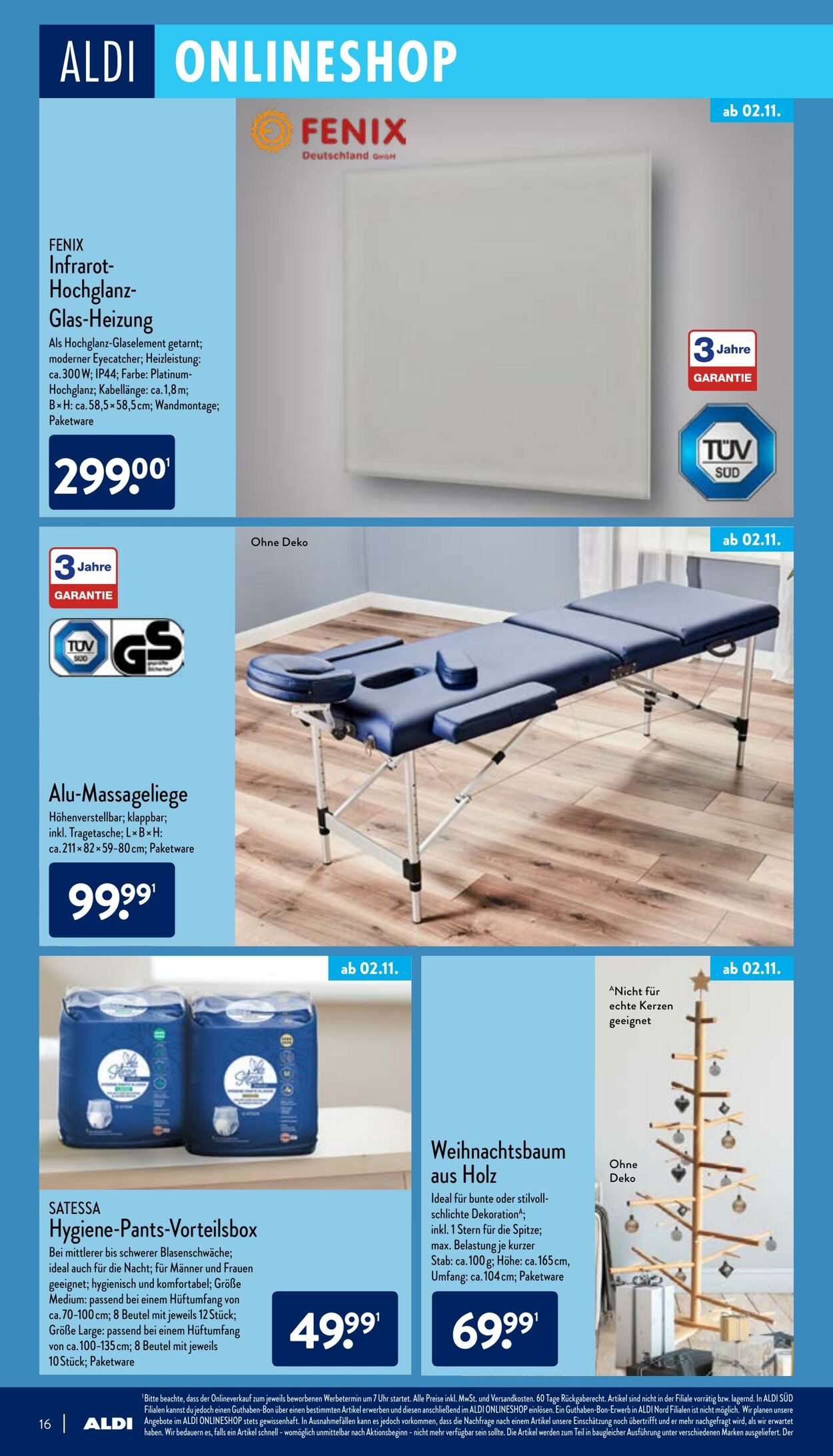 Prospekt Aldi-Nord 01.11.2021 - 06.11.2021