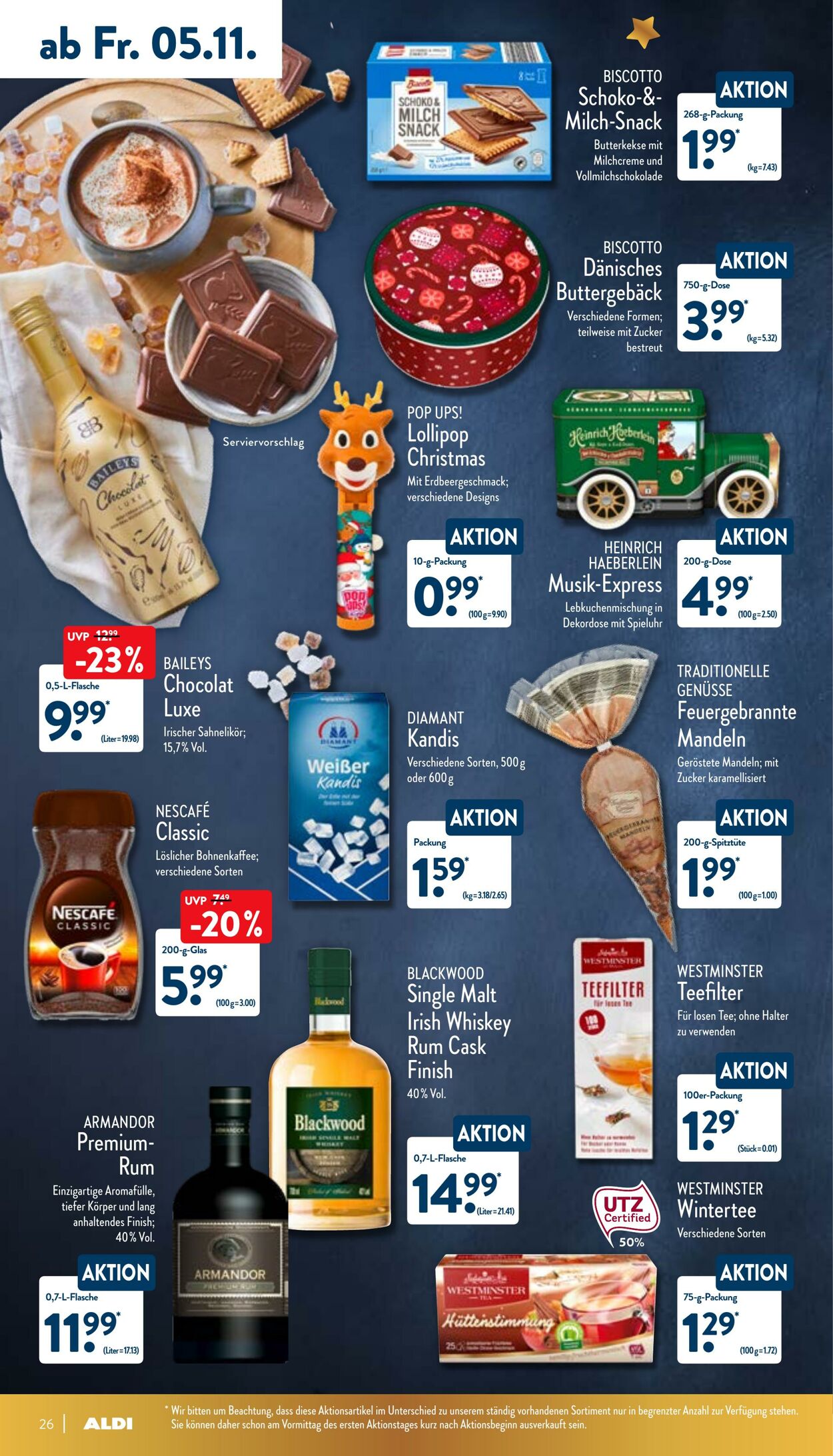 Prospekt Aldi-Nord 01.11.2021 - 06.11.2021