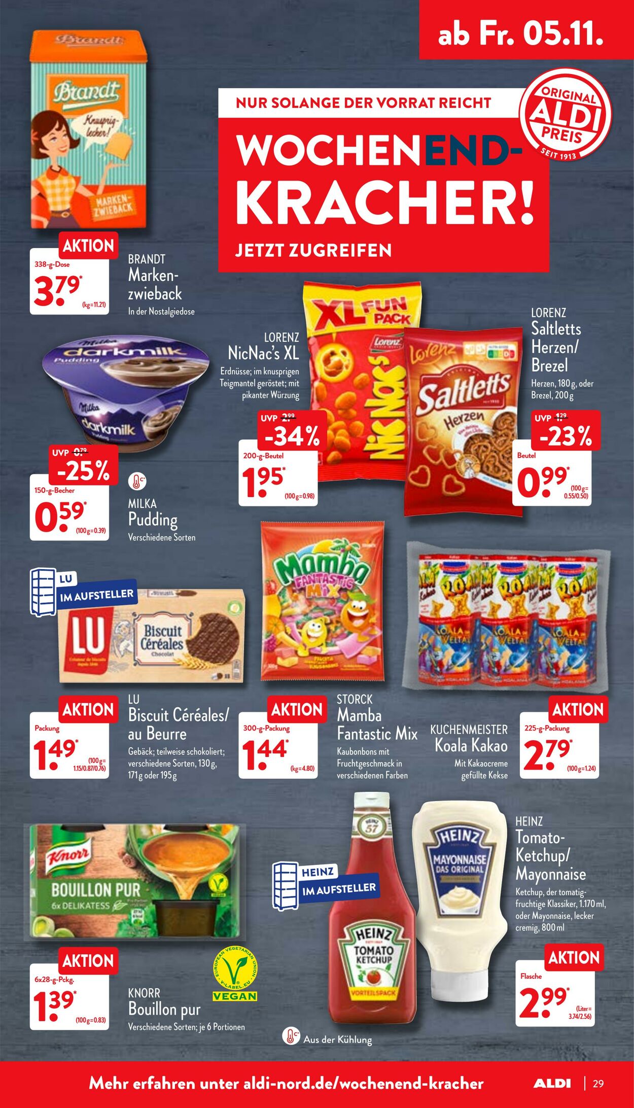 Prospekt Aldi-Nord 01.11.2021 - 06.11.2021