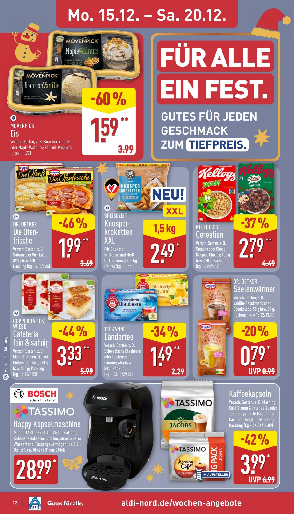 Prospekt Aldi-Nord 15.12.2025 - 20.12.2025