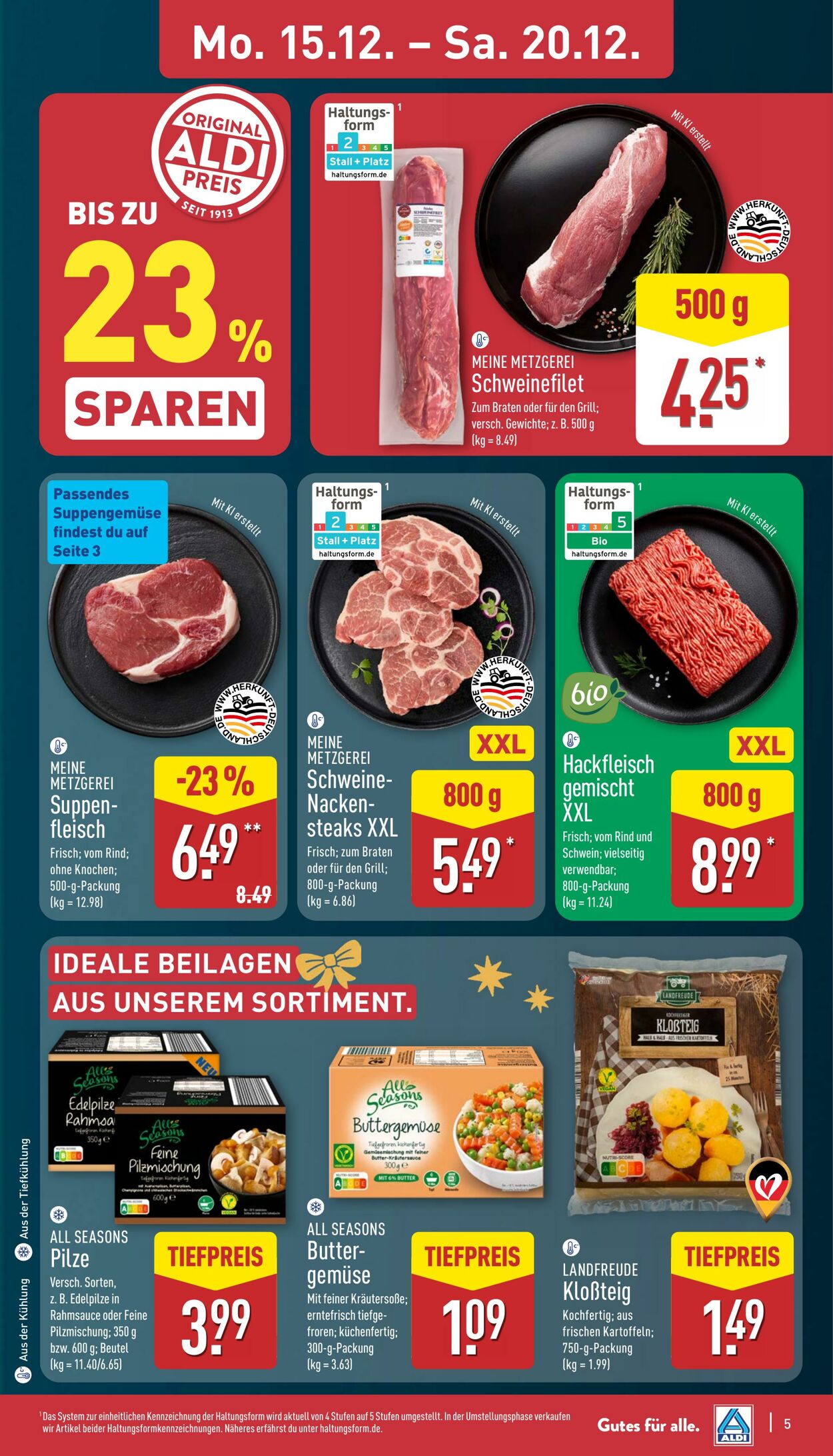 Prospekt Aldi-Nord 15.12.2025 - 20.12.2025