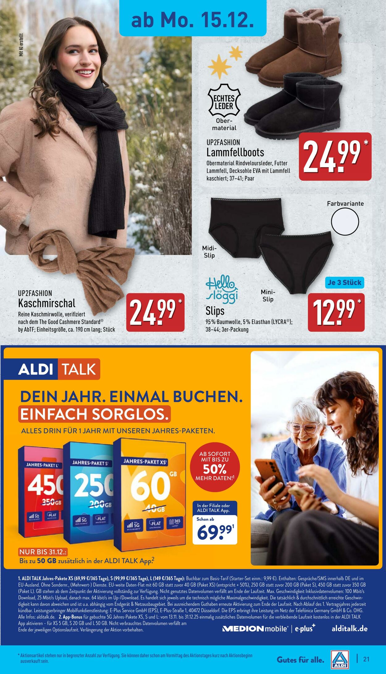 Prospekt Aldi-Nord 15.12.2025 - 20.12.2025
