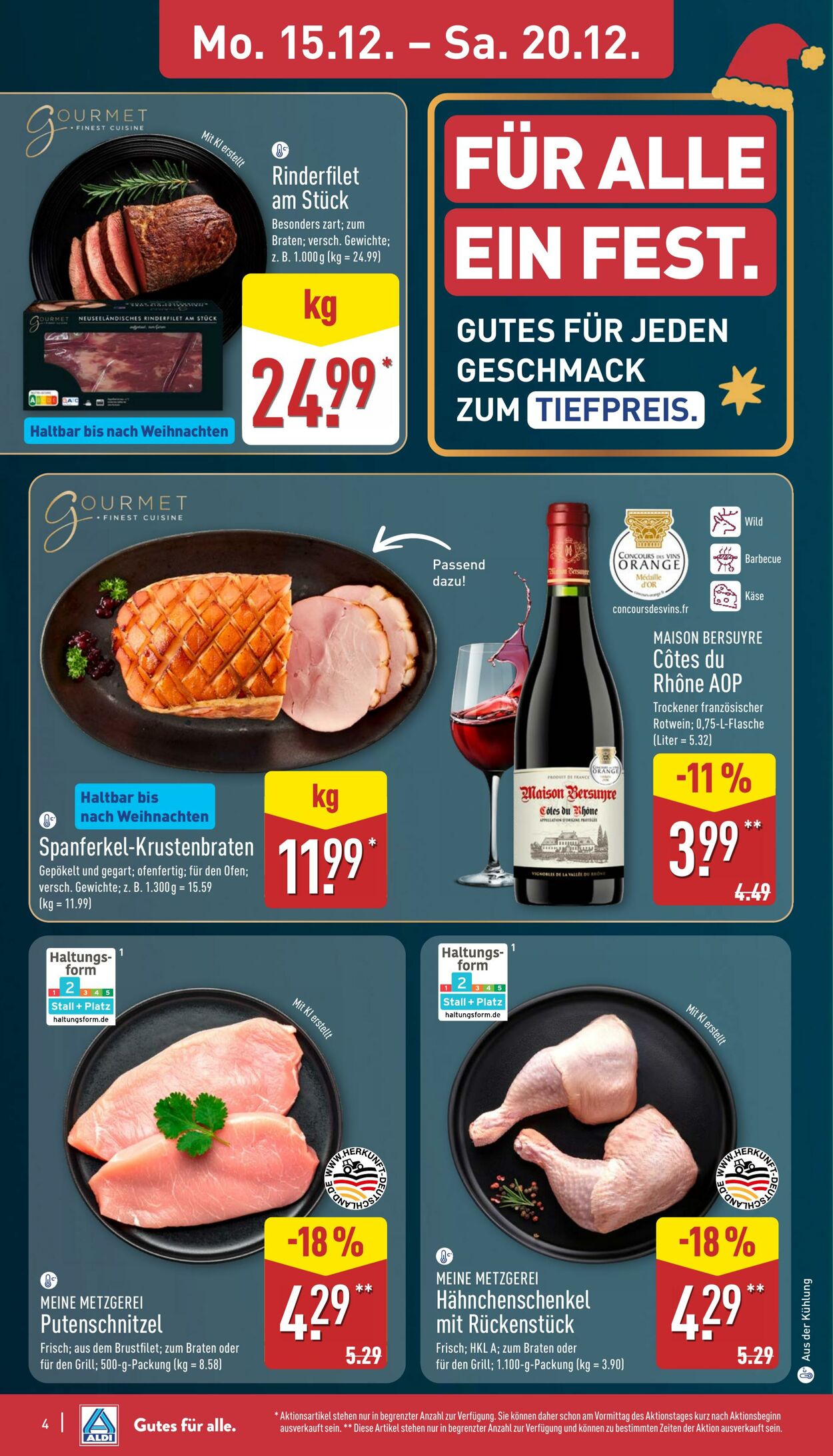 Prospekt Aldi-Nord 15.12.2025 - 20.12.2025