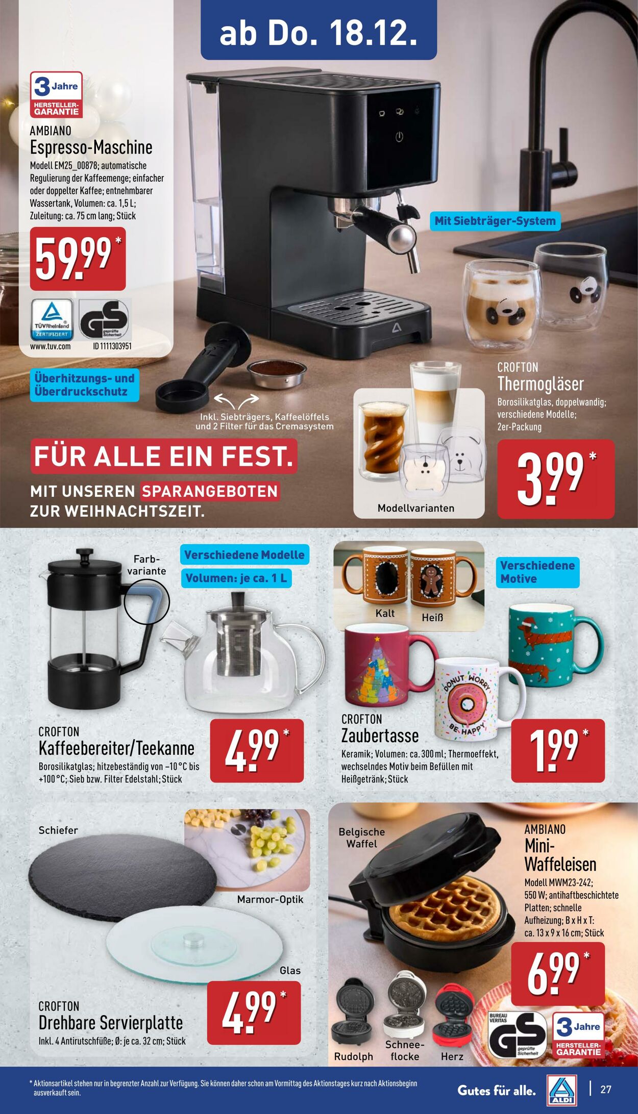 Prospekt Aldi-Nord 15.12.2025 - 20.12.2025