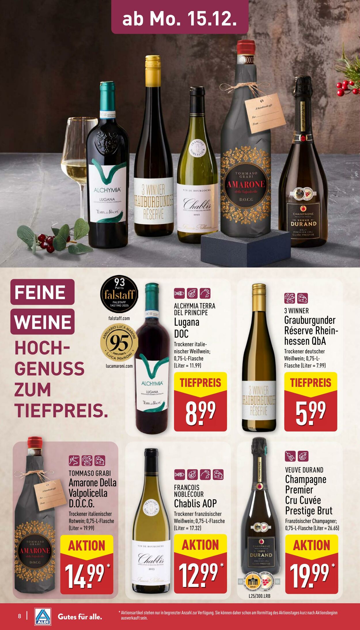 Prospekt Aldi-Nord 15.12.2025 - 20.12.2025