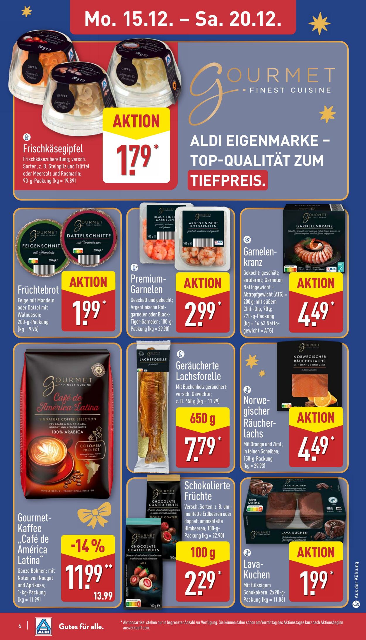 Prospekt Aldi-Nord 15.12.2025 - 20.12.2025