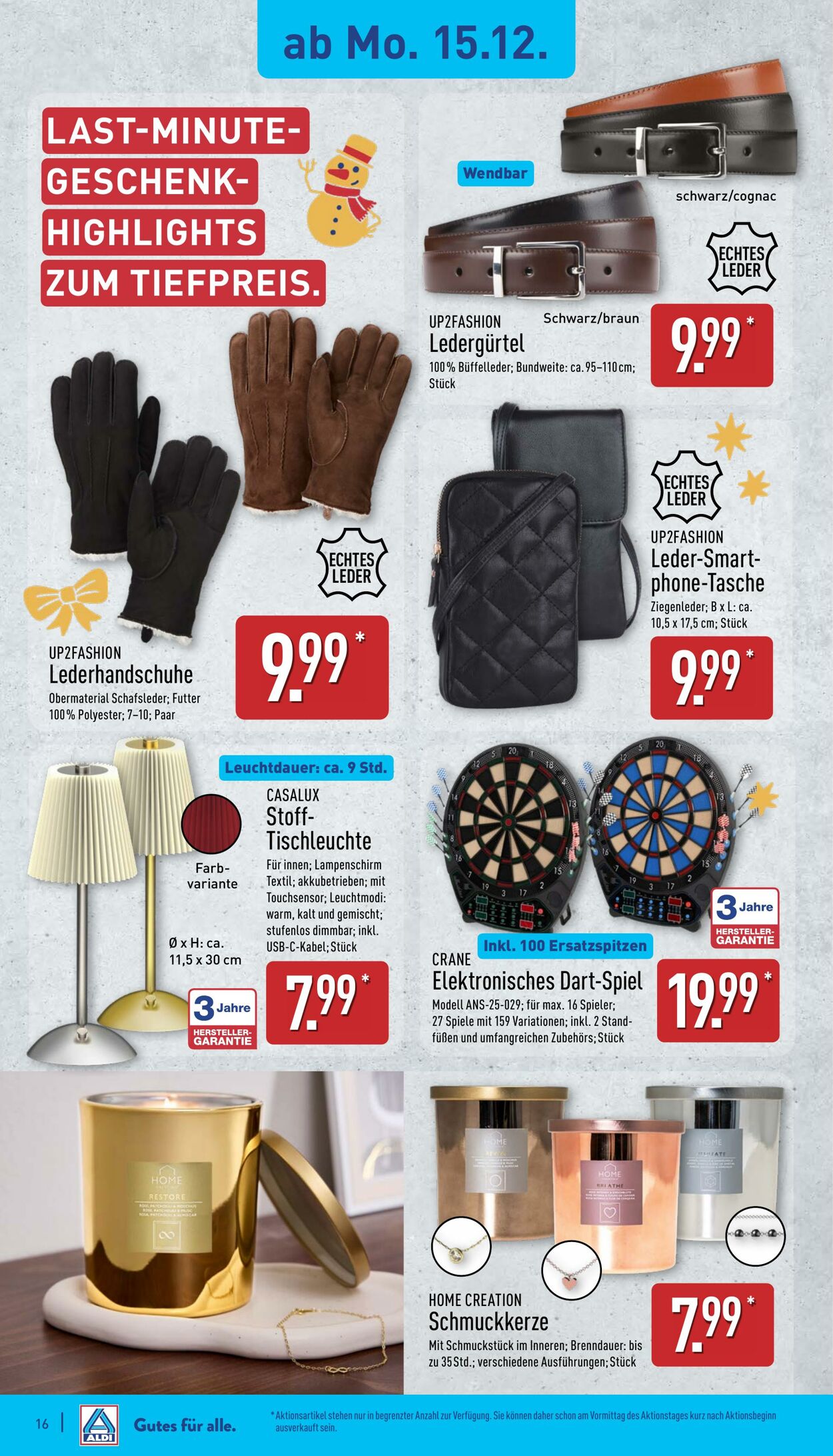 Prospekt Aldi-Nord 15.12.2025 - 20.12.2025