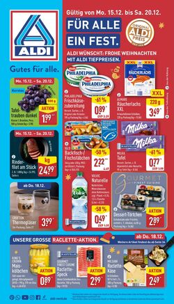 Prospekt Aldi-Nord 15.12.2025 - 20.12.2025