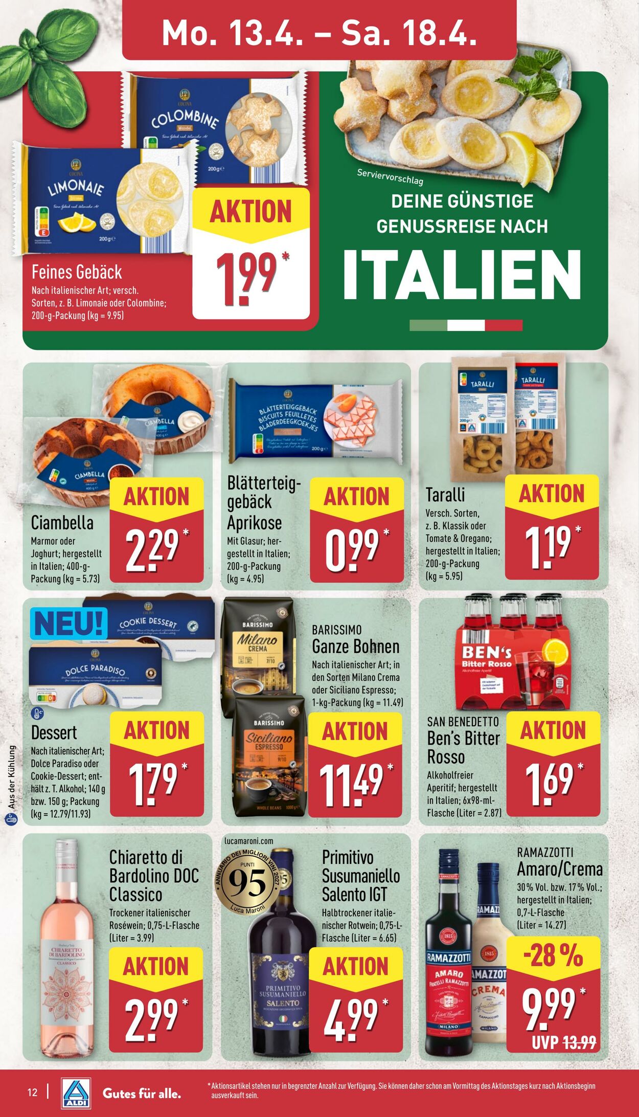 Prospekt Aldi-Nord 06.04.2026 - 11.04.2026
