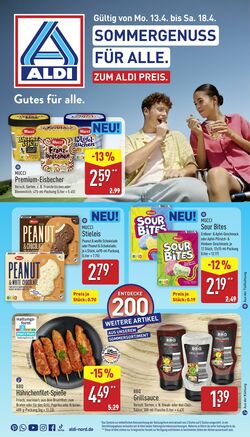 Prospekt Aldi-Nord 13.04.2026 - 18.04.2026