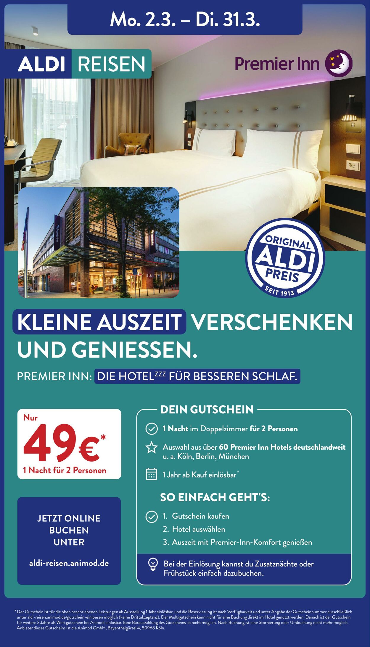 Prospekt Aldi-Nord 16.03.2026 - 21.03.2026