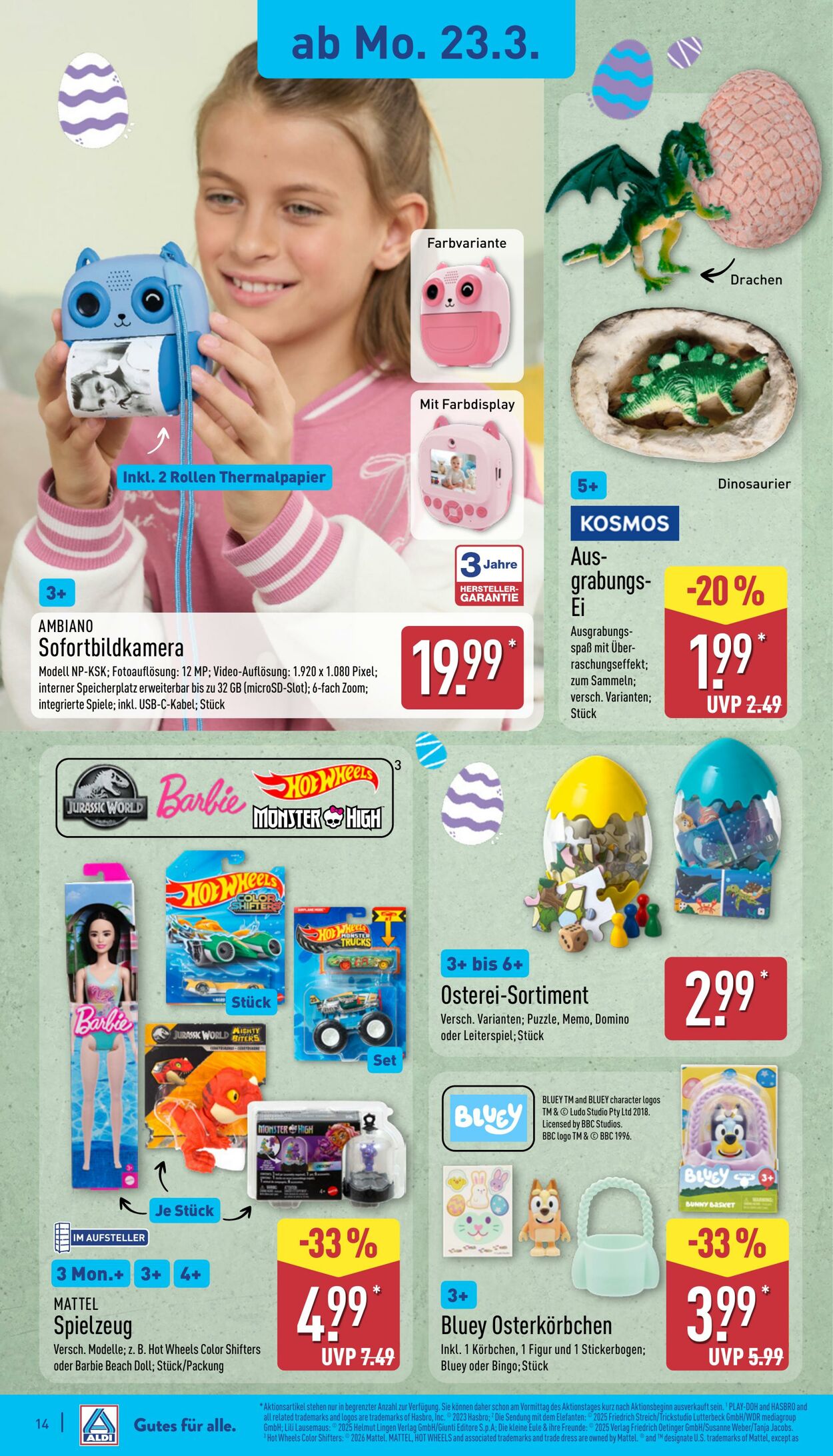 Prospekt Aldi-Nord 16.03.2026 - 21.03.2026