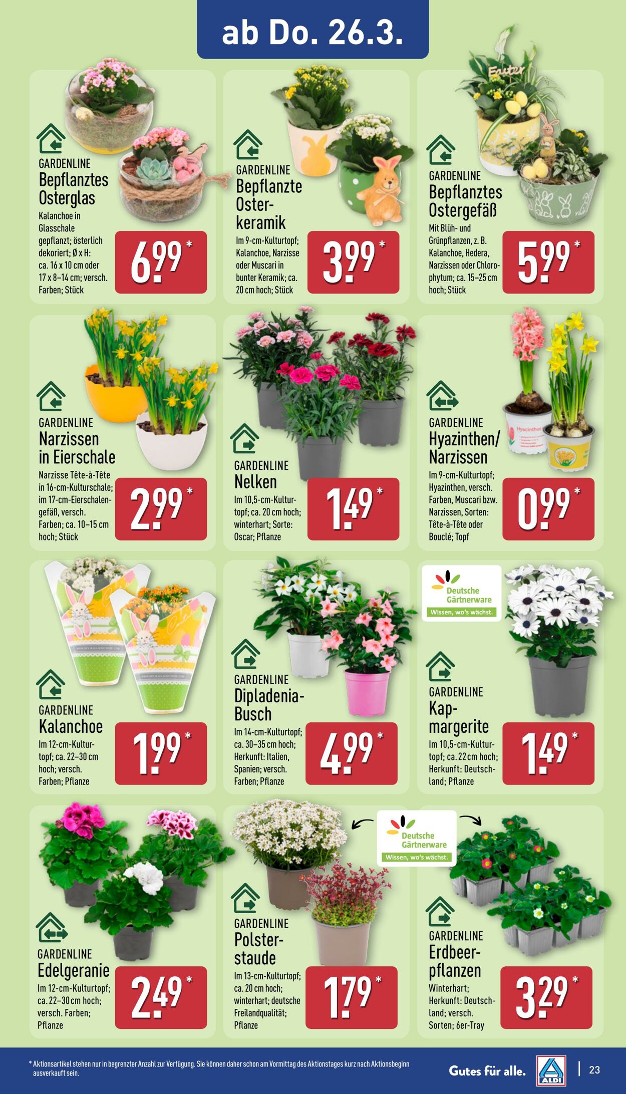 Prospekt Aldi-Nord 16.03.2026 - 21.03.2026