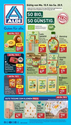 Prospekt Aldi-Nord 15.09.2025 - 20.09.2025