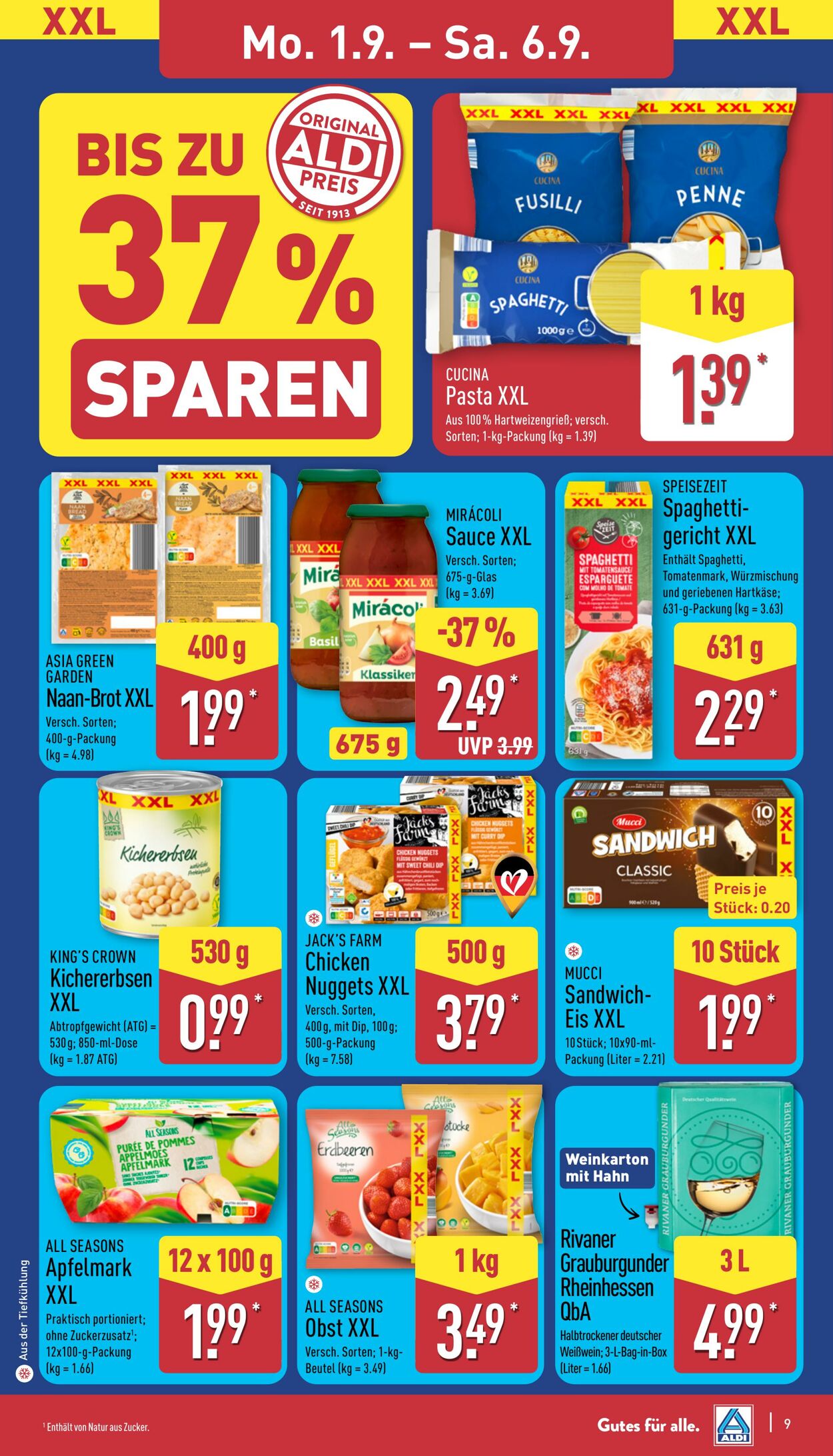 Prospekt Aldi-Nord 25.08.2025 - 30.08.2025