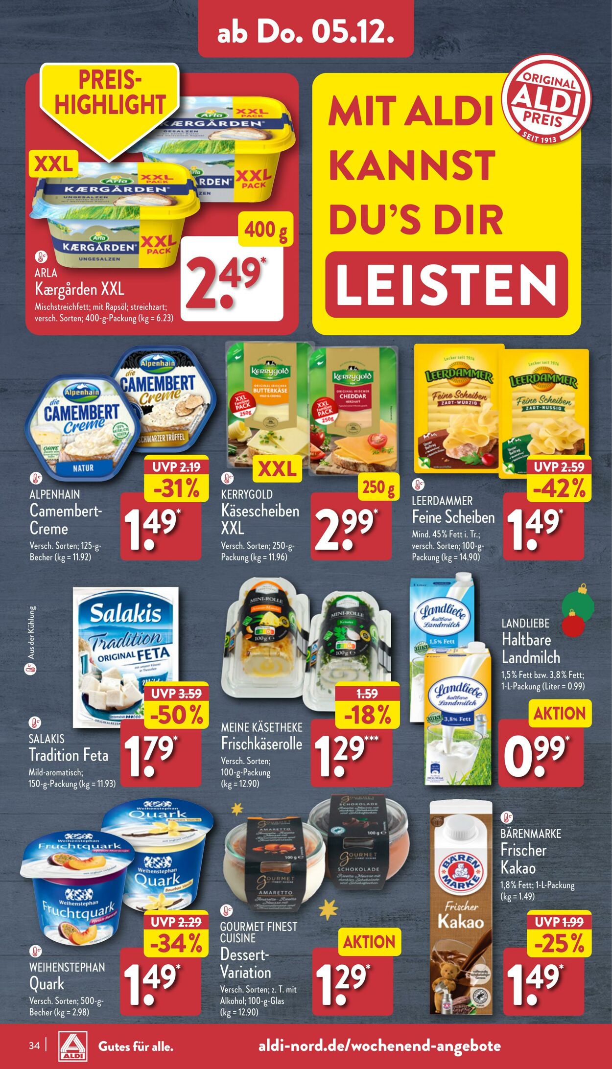 Prospekt Aldi-Nord 25.11.2024 - 30.11.2024