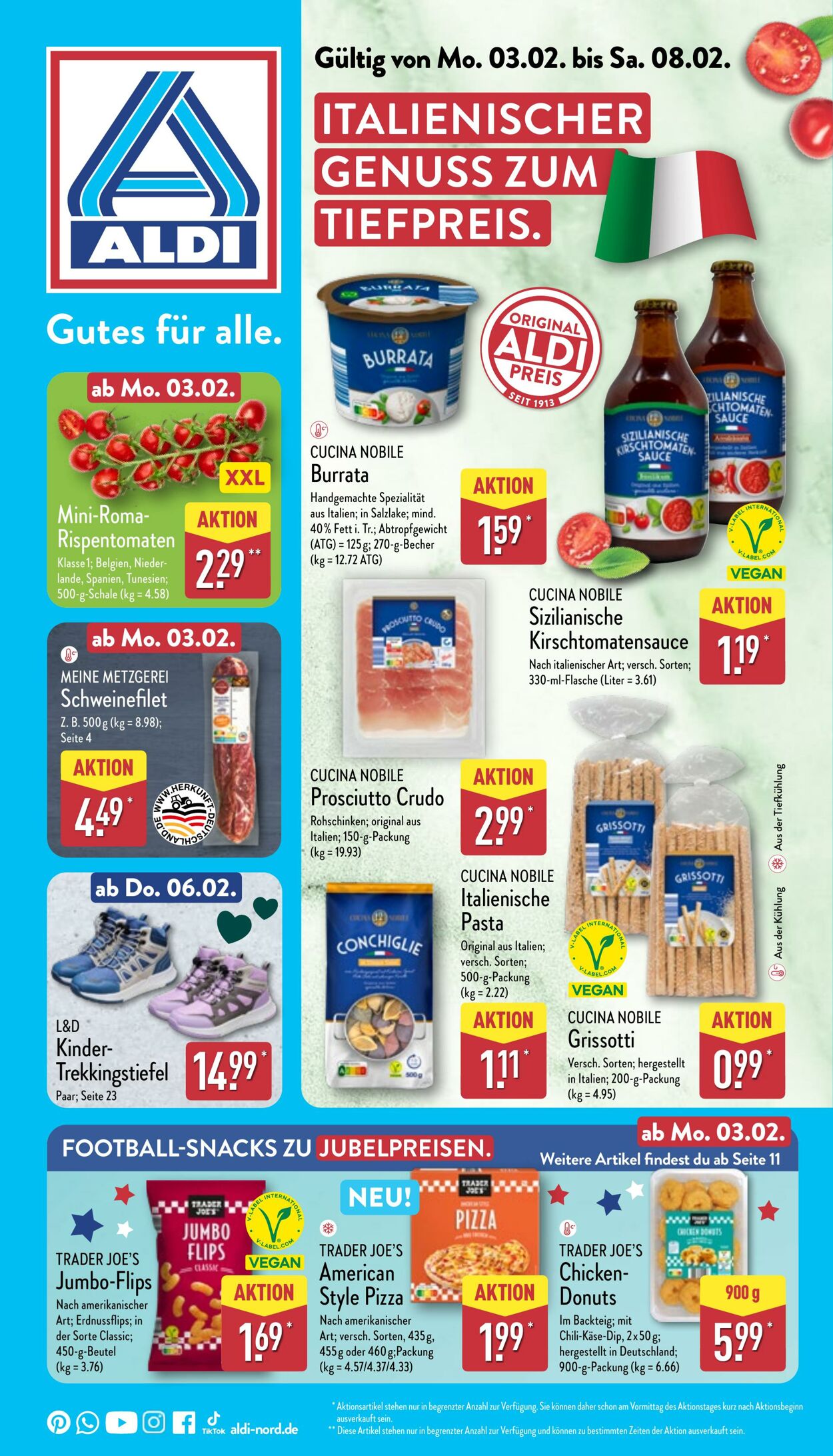 Prospekt Aldi-Nord - ALDI Vorschau 27 Jan, 2025 - 1 Feb, 2025