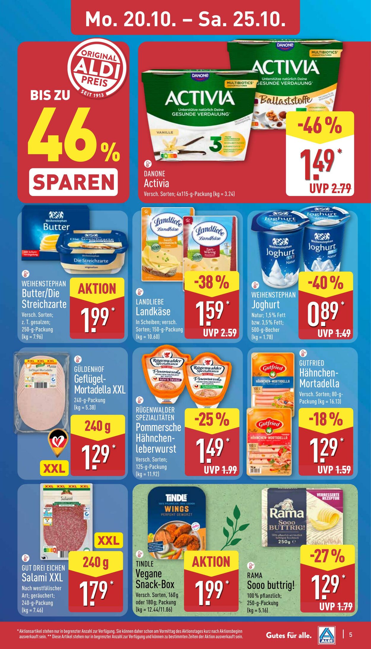 Prospekt Aldi-Nord 13.10.2025 - 18.10.2025