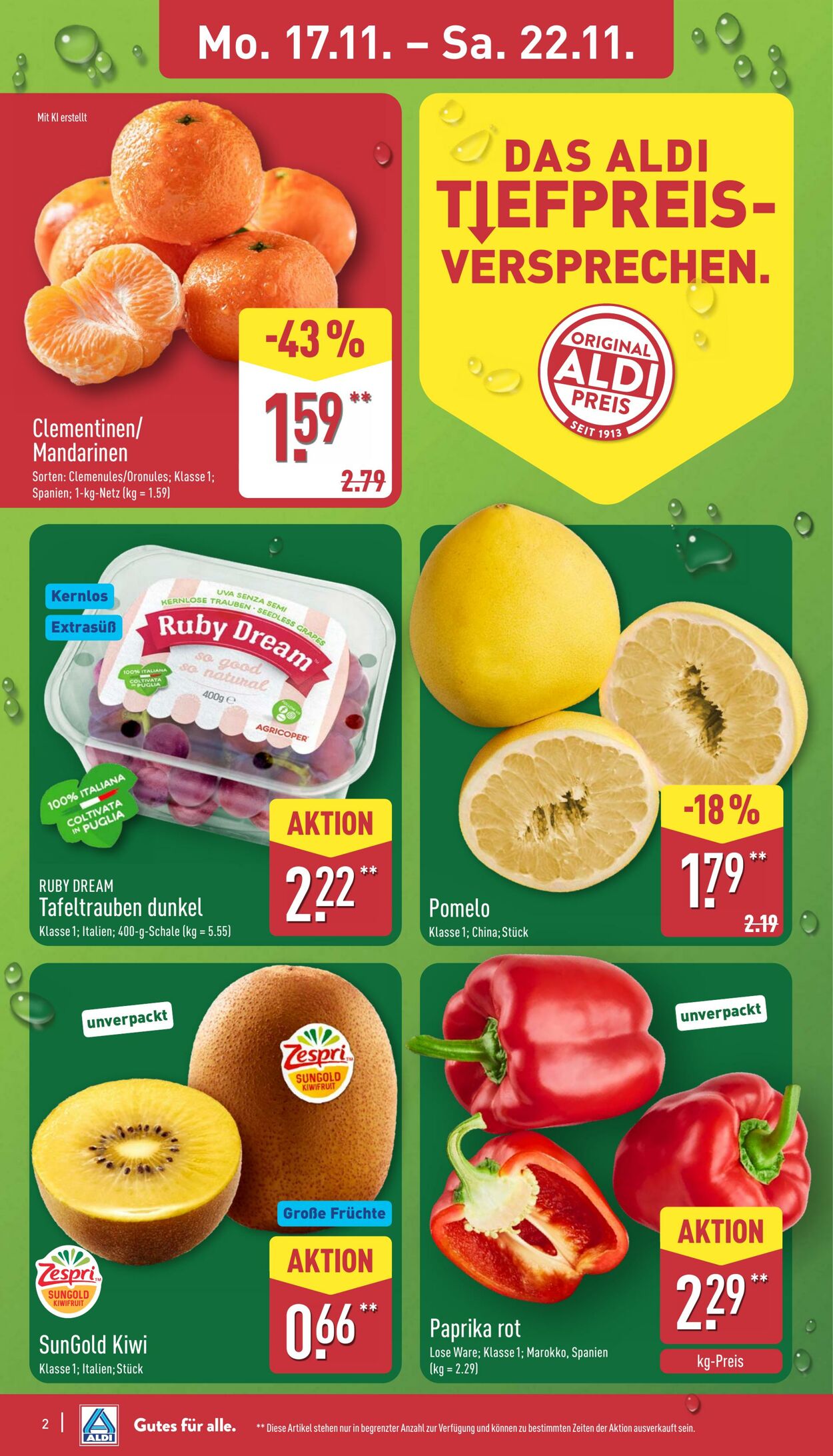 Prospekt Aldi-Nord 10.11.2025 - 15.11.2025