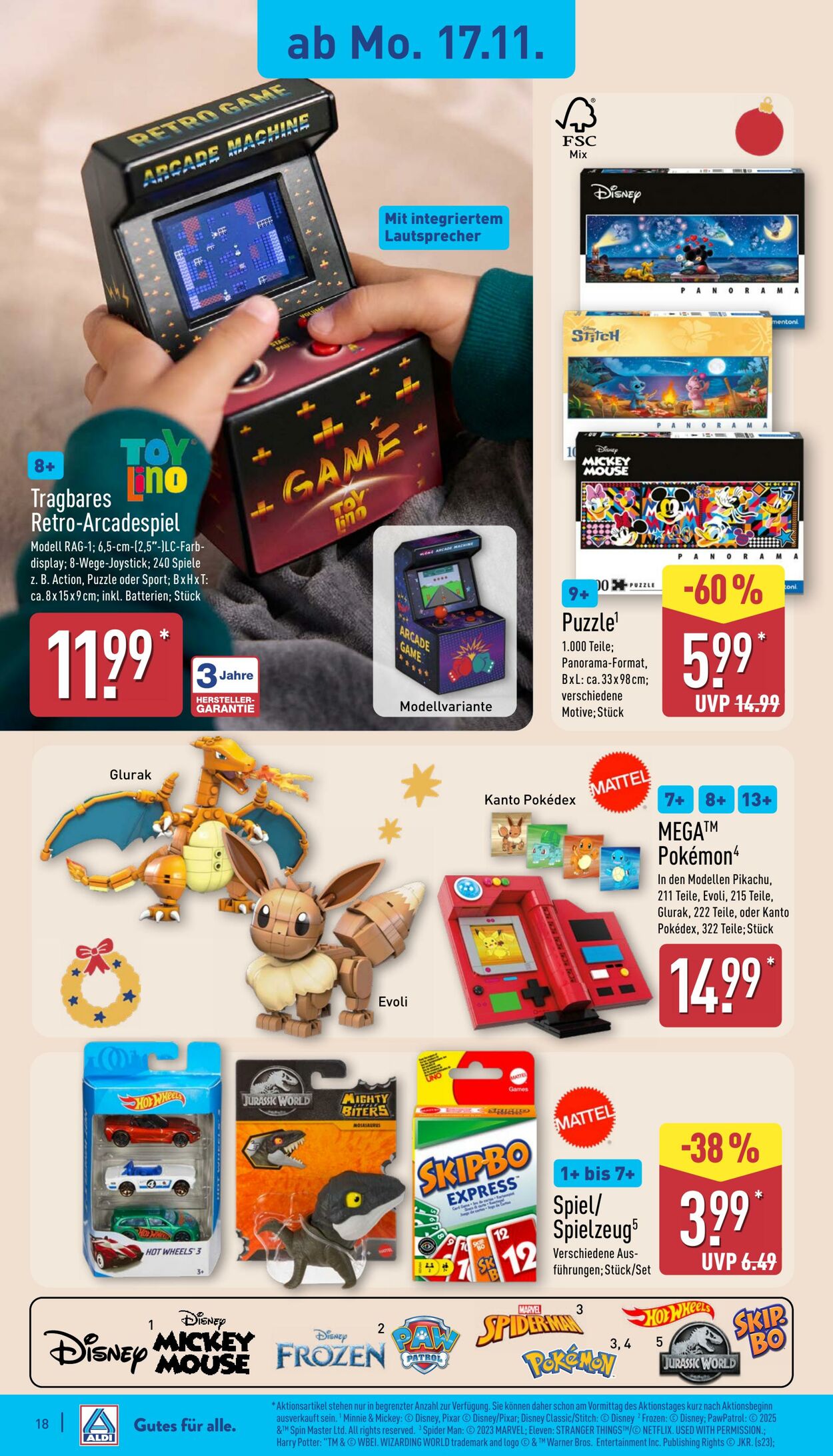 Prospekt Aldi-Nord 10.11.2025 - 15.11.2025