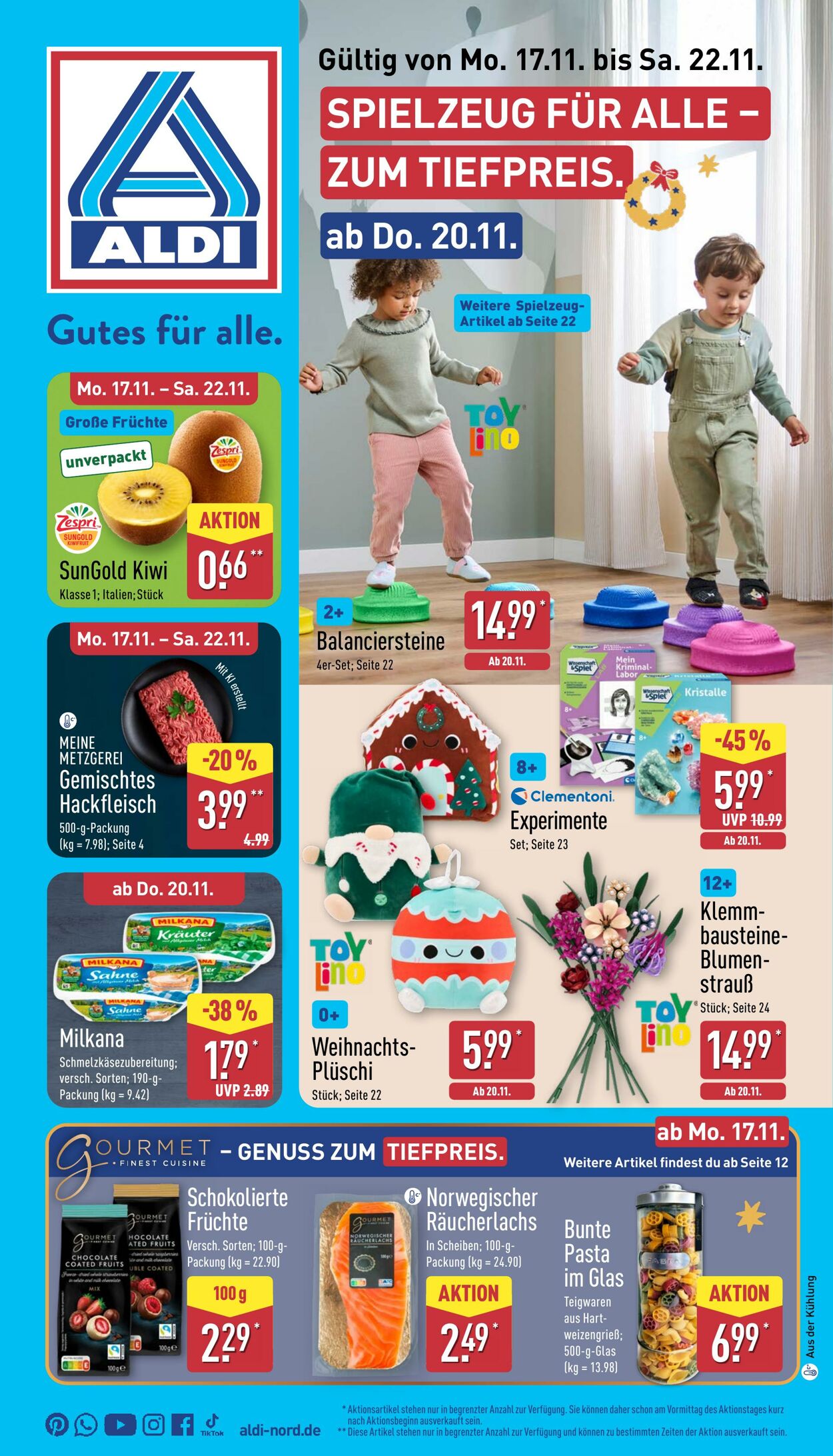 Prospekt Aldi-Nord 10.11.2025 - 15.11.2025