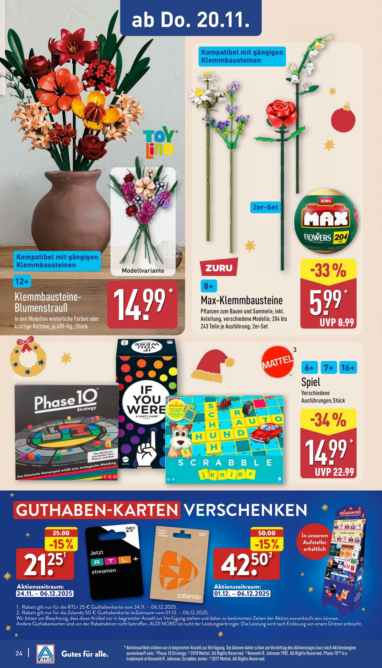 Prospekt Aldi-Nord 10.11.2025 - 15.11.2025