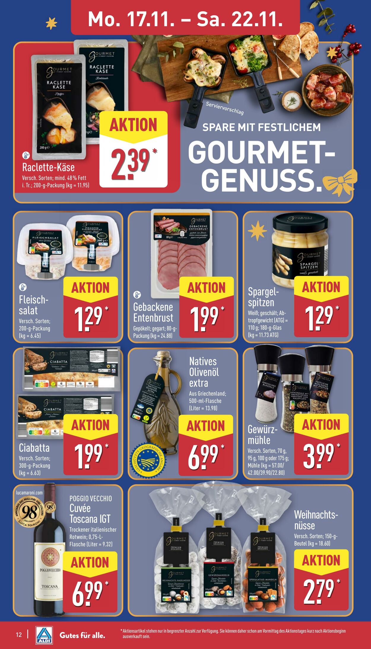 Prospekt Aldi-Nord 10.11.2025 - 15.11.2025