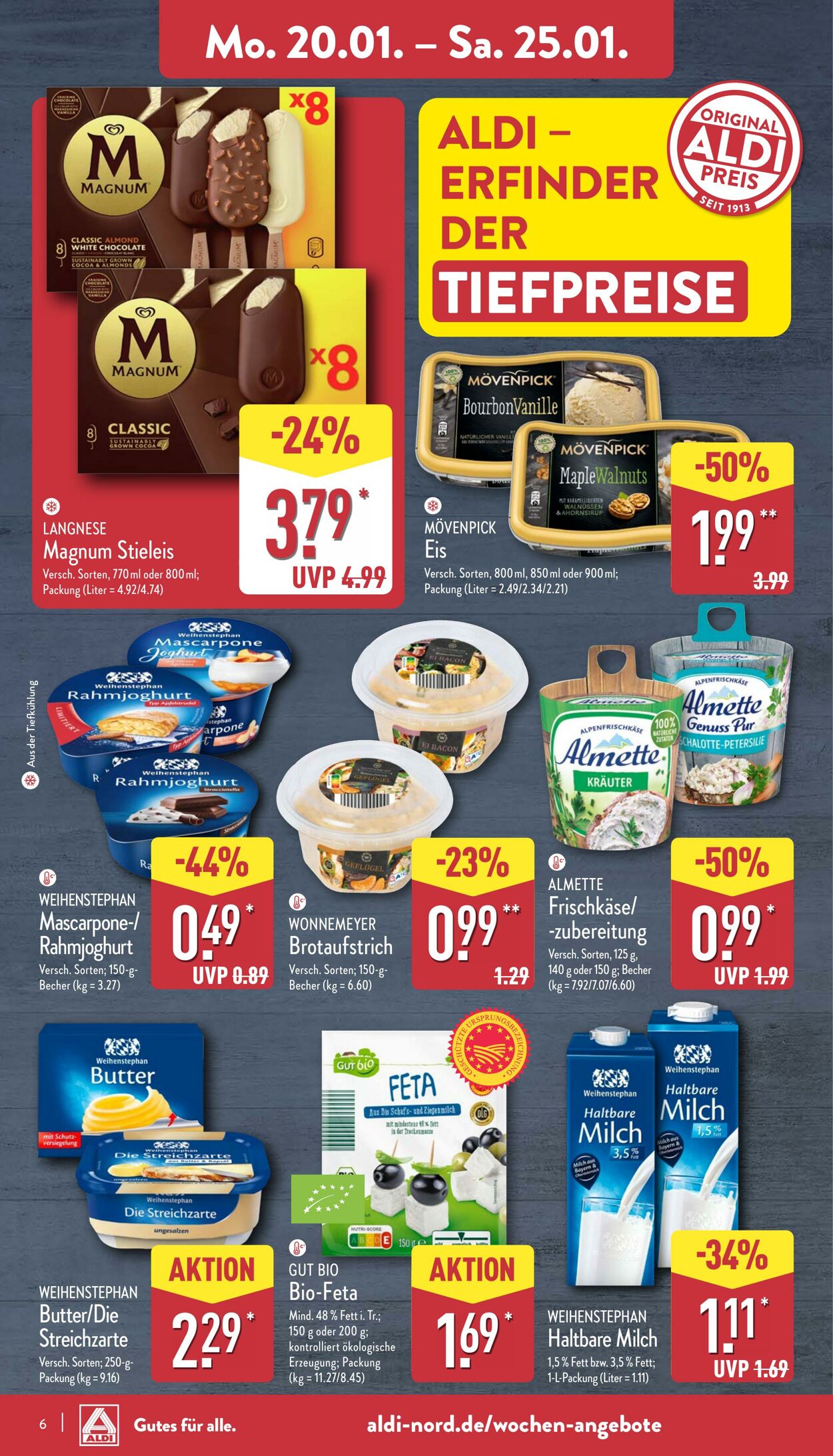 Prospekt Aldi-Nord 13.01.2025 - 18.01.2025