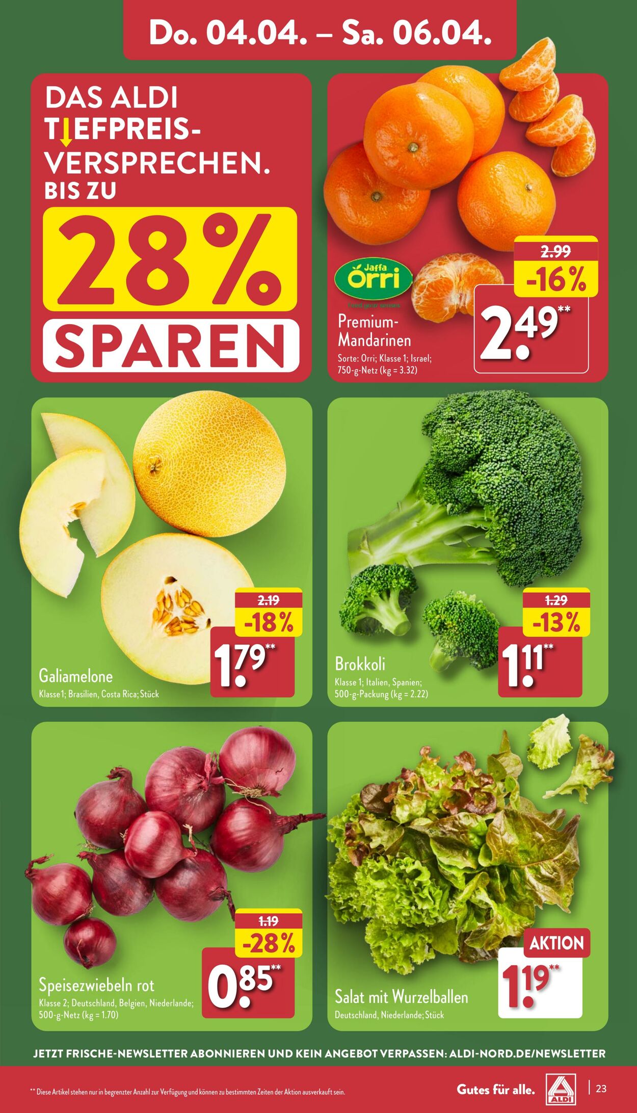 Prospekt Aldi-Nord 02.04.2024 - 06.04.2024