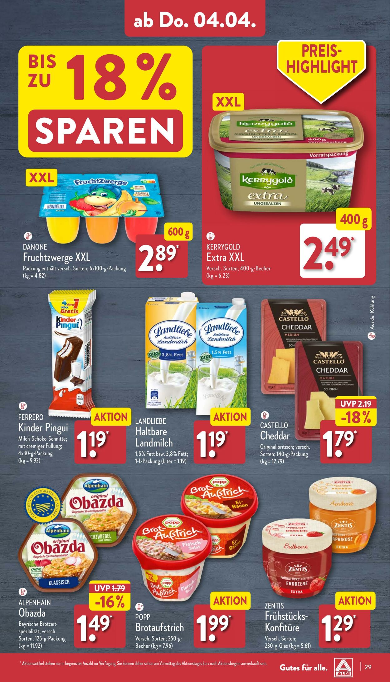 Prospekt Aldi-Nord 02.04.2024 - 06.04.2024