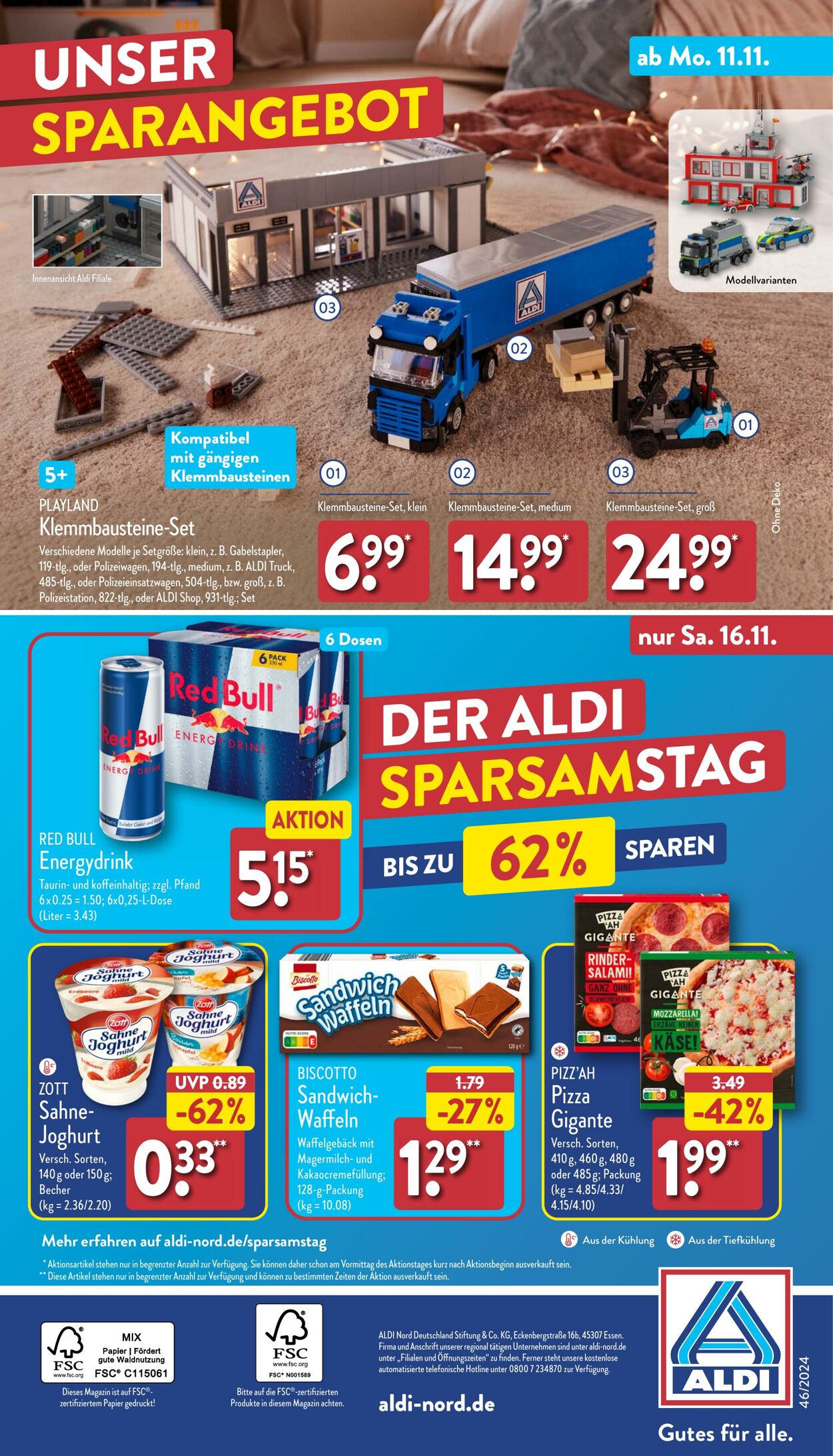 Prospekt Aldi-Nord 04.11.2024 - 09.11.2024