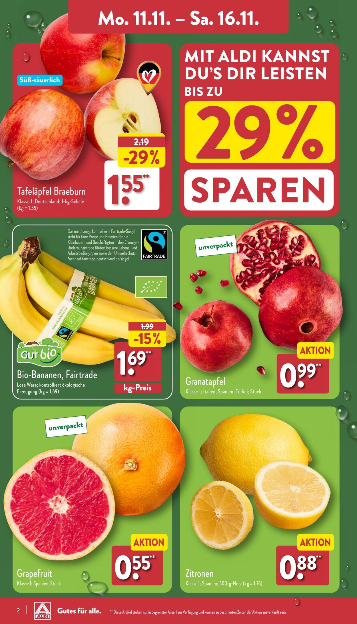 Prospekt Aldi-Nord 04.11.2024 - 09.11.2024