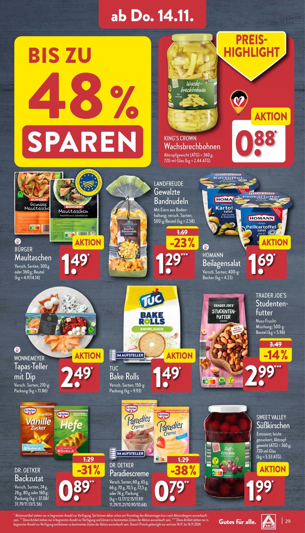 Prospekt Aldi-Nord 04.11.2024 - 09.11.2024