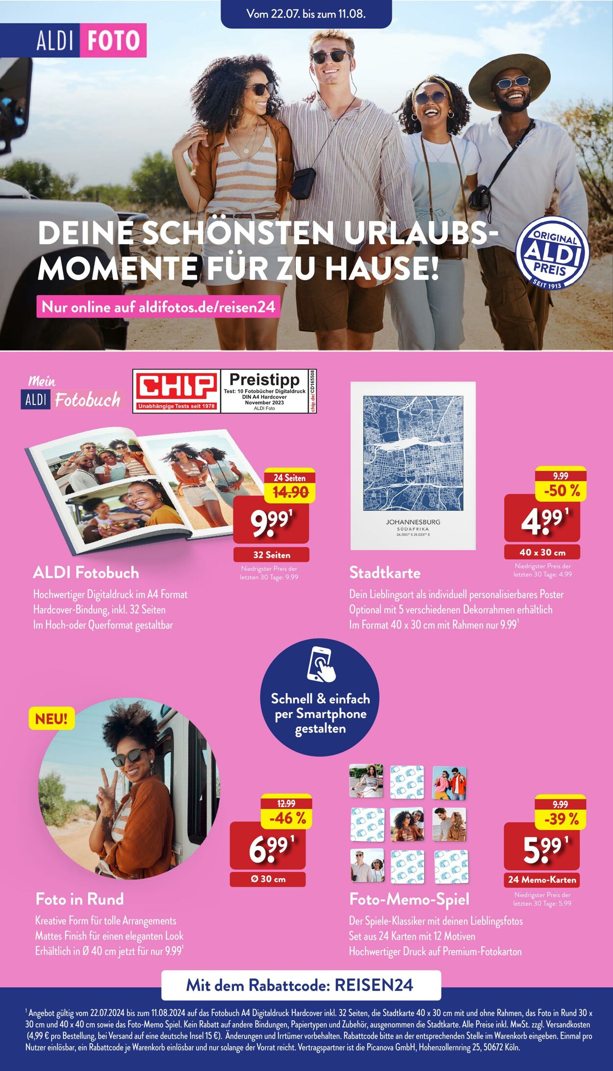 Prospekt Aldi-Nord 22.07.2024 - 27.07.2024