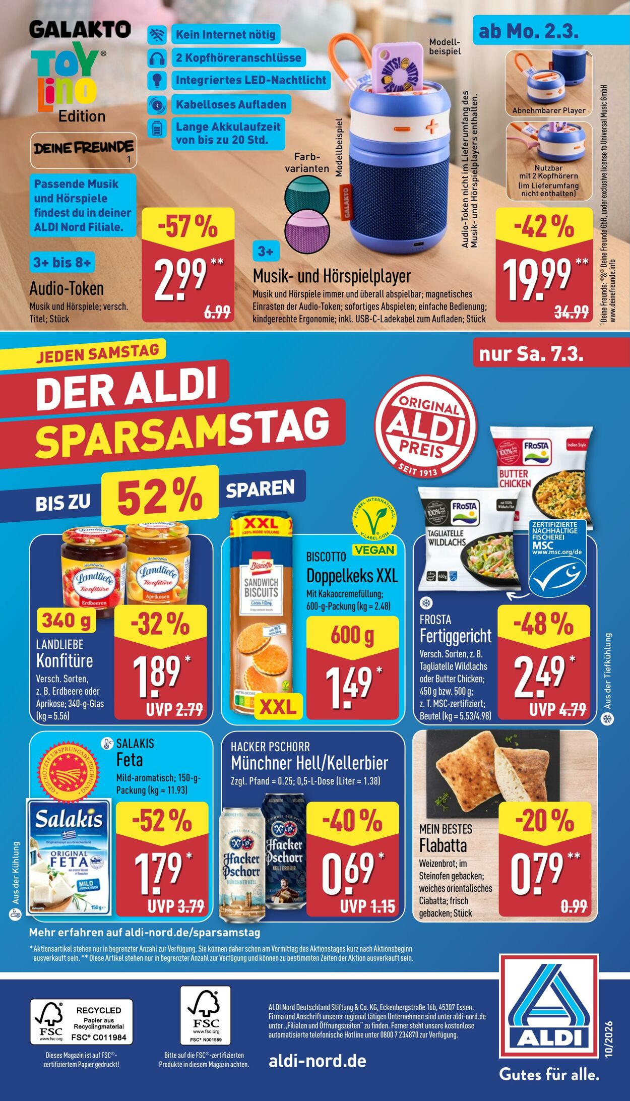 Prospekt Aldi-Nord 02.03.2026 - 07.03.2026