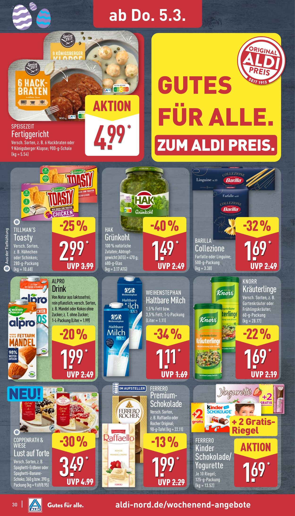 Prospekt Aldi-Nord 02.03.2026 - 07.03.2026