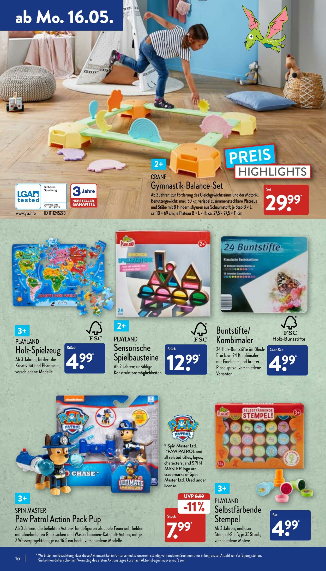 Prospekt Aldi-Nord 16.05.2022 - 21.05.2022