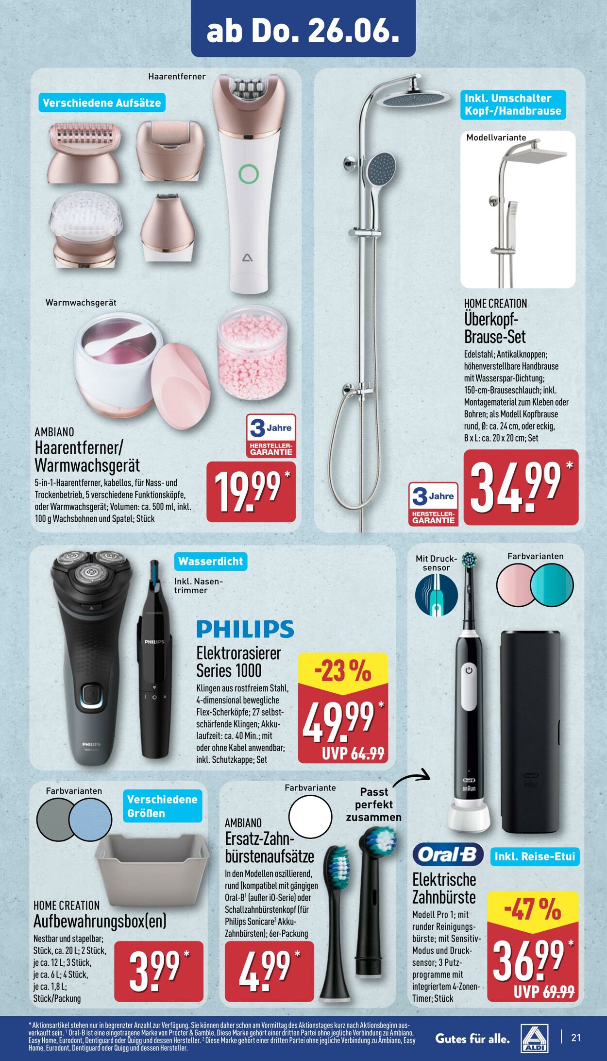 Prospekt Aldi-Nord 23.06.2025 - 28.06.2025
