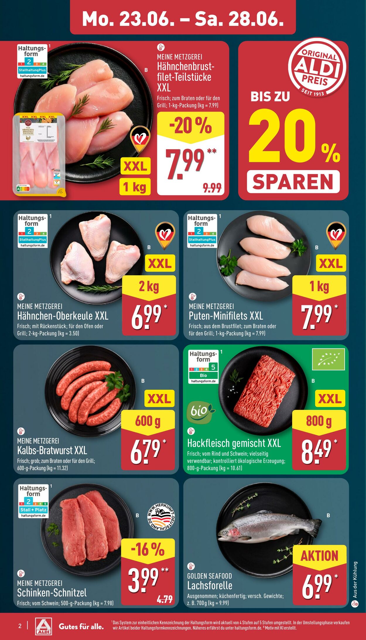 Prospekt Aldi-Nord 23.06.2025 - 28.06.2025
