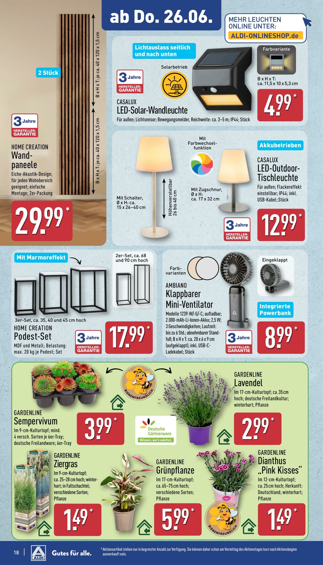 Prospekt Aldi-Nord 23.06.2025 - 28.06.2025