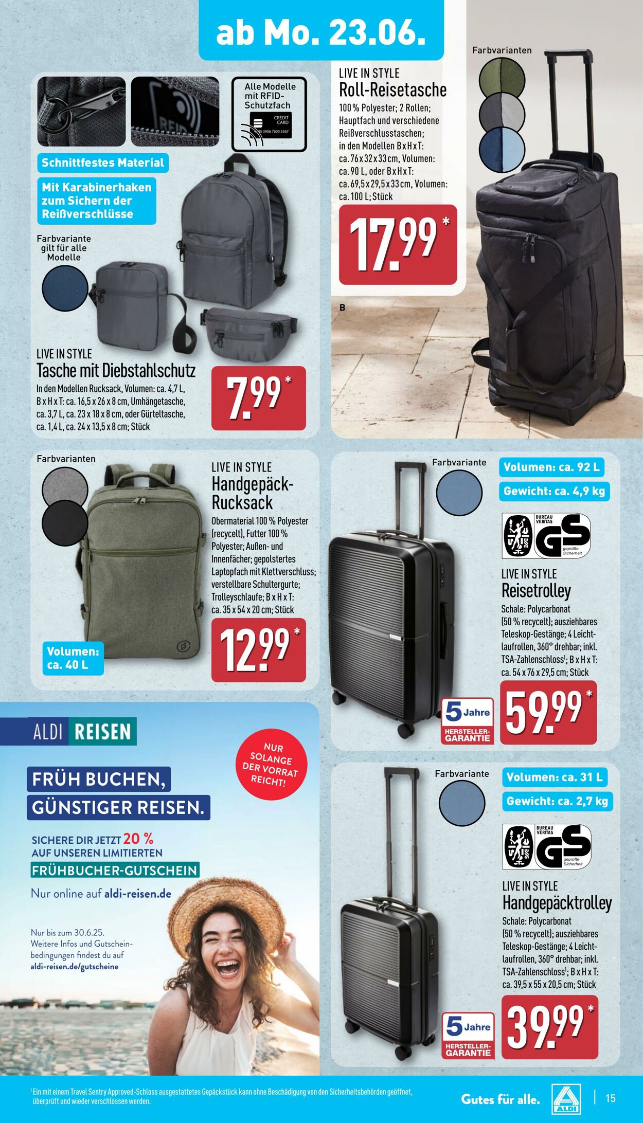 Prospekt Aldi-Nord 23.06.2025 - 28.06.2025