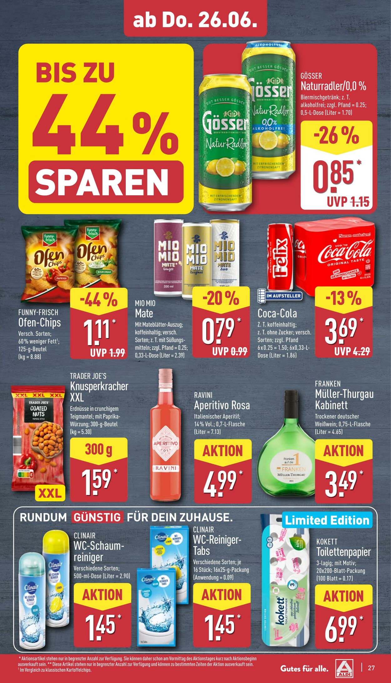 Prospekt Aldi-Nord 23.06.2025 - 28.06.2025
