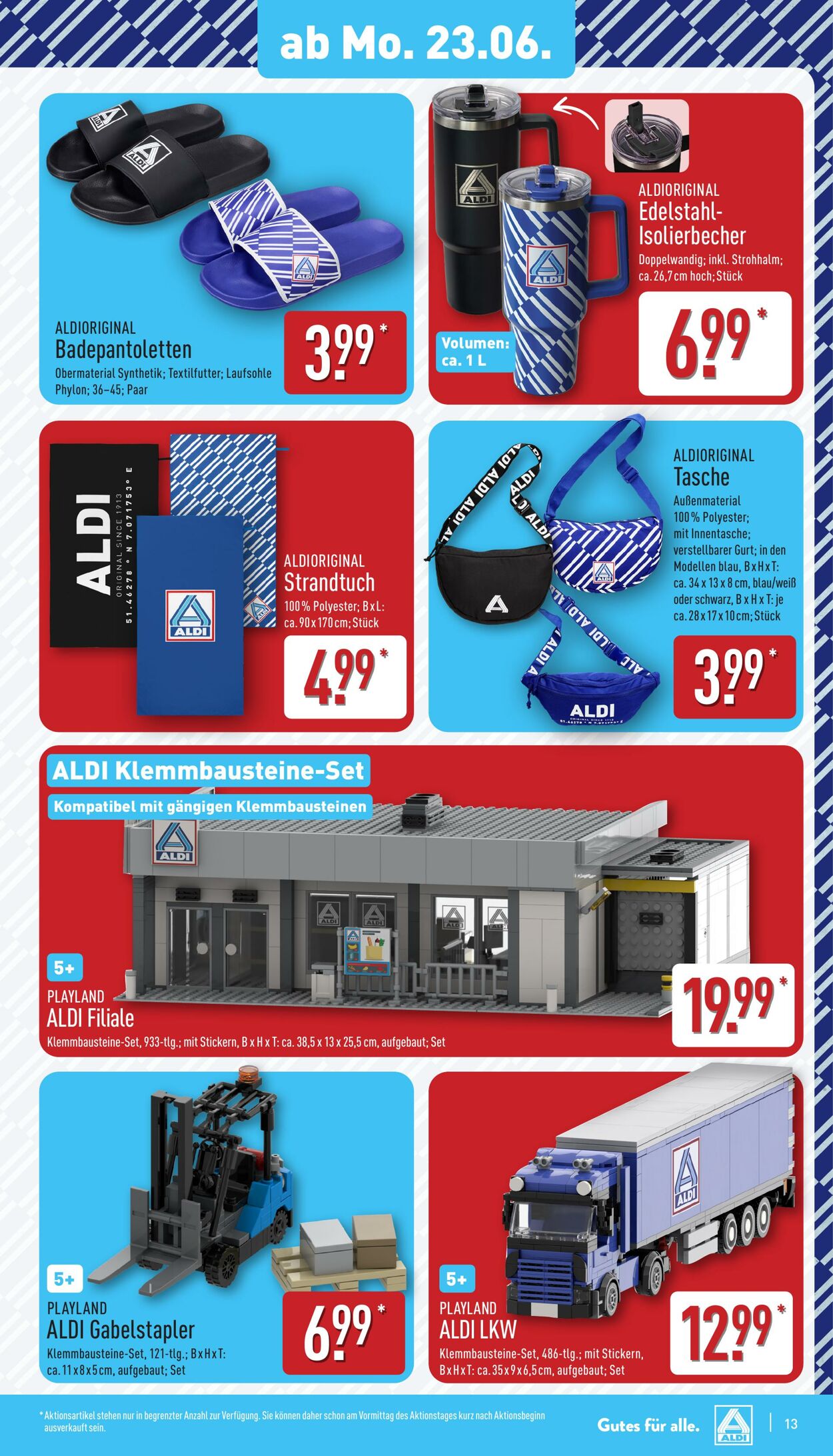 Prospekt Aldi-Nord 23.06.2025 - 28.06.2025