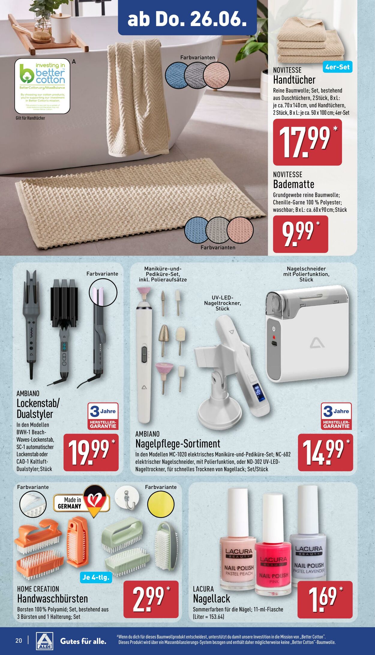 Prospekt Aldi-Nord 23.06.2025 - 28.06.2025