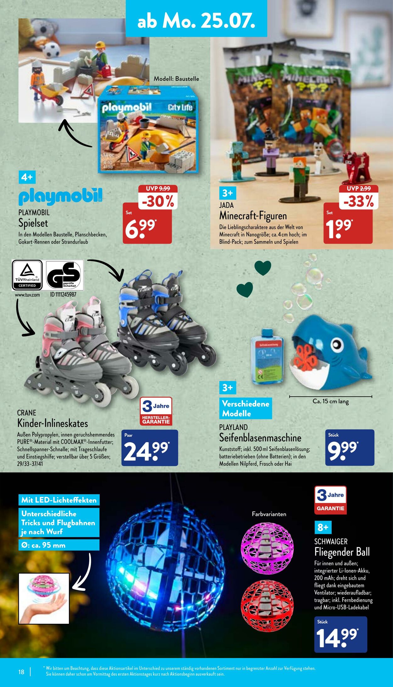 Prospekt Aldi-Nord 25.07.2022 - 30.07.2022