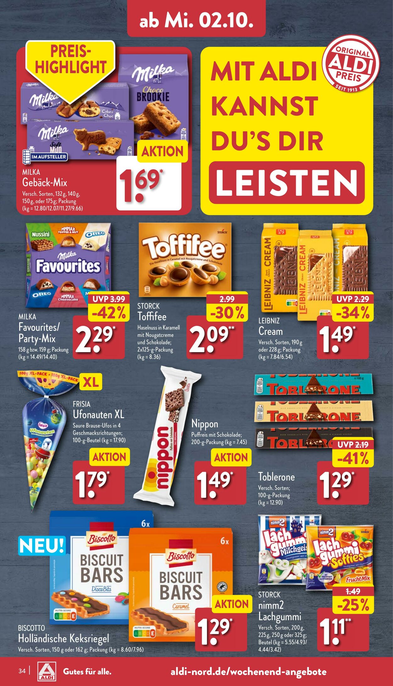 Prospekt Aldi-Nord 23.09.2024 - 28.09.2024